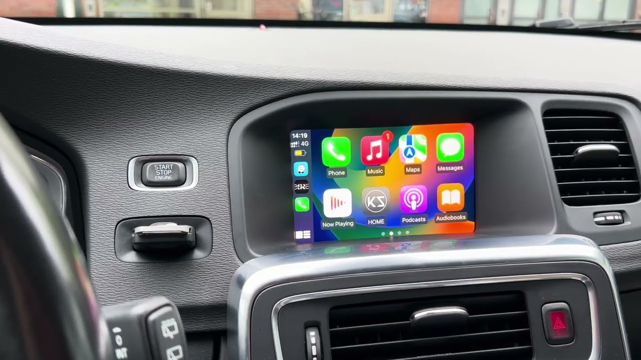 Как использовать Apple CarPlay, Android Auto в Volvo, решение Plug and Play