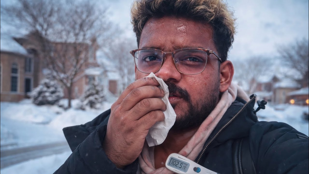 Gave an Exam With High Fever 🤒 | Vlog 🇨🇦 