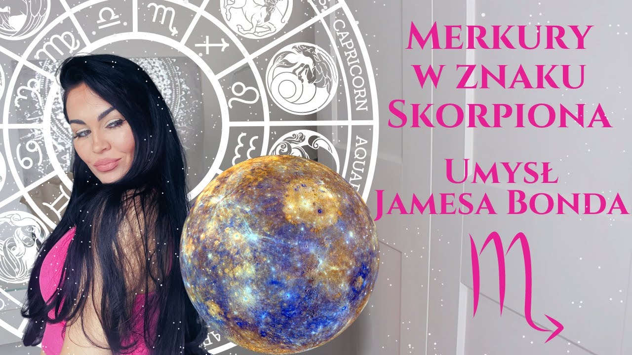 Merkury w Skorpionie ♏️🗣Umysł Jamesa Bonda #znakizodiaku #merkury #skorpion #astrologia #kosmogram