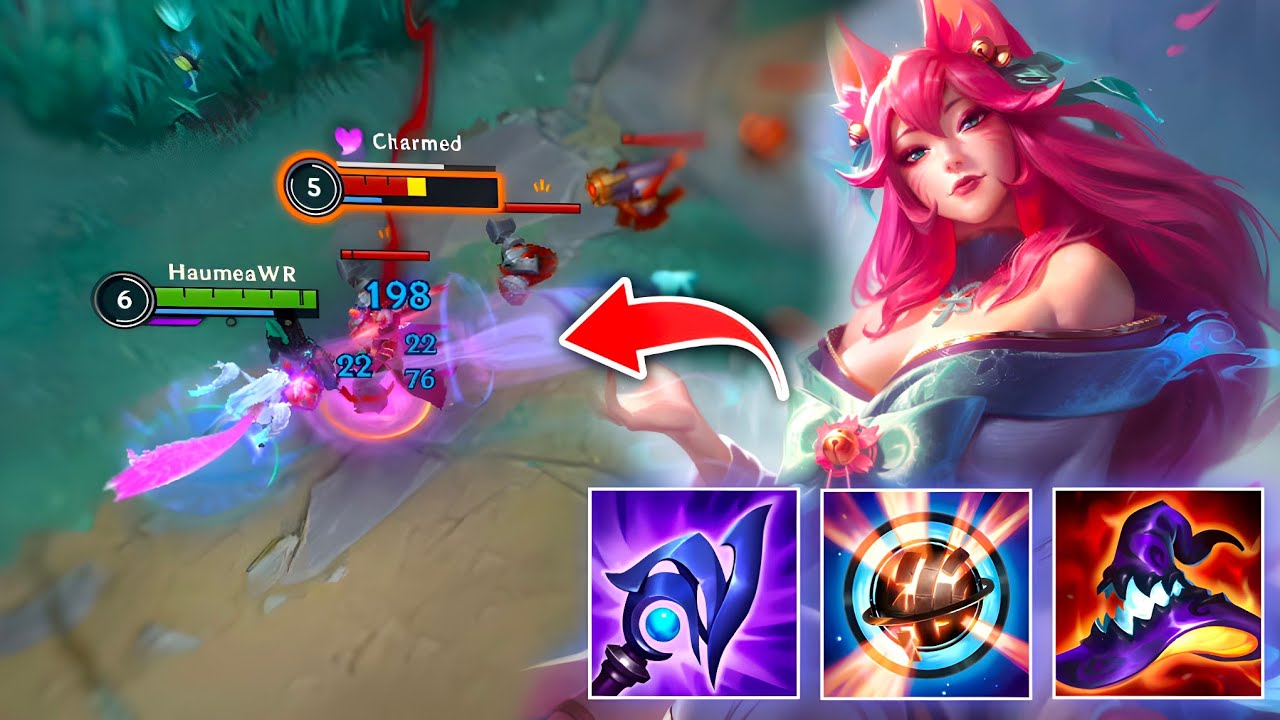 AHRI IS AN ABSOLUTE ASSASIN MONSTER IN WILDRIFT!