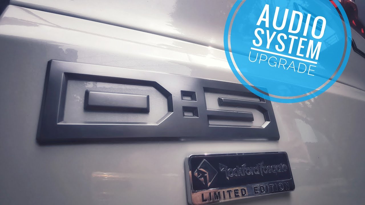 Mitsubishi Delica D5 Audio System Upgrade - 12-way Premium Rockford Fosgate Speakers System
