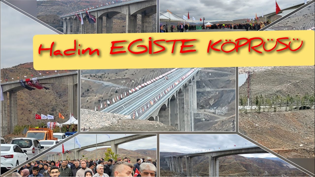 EN YÜKSEK VİYADÜK AÇILDI (Alanya- konya Mesafesi kısalacak)
