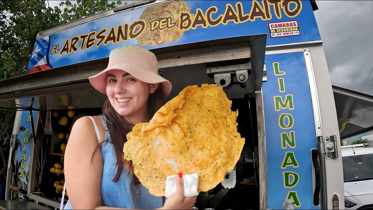 Comimos Bacalaítos GIGANTES por Solo $5