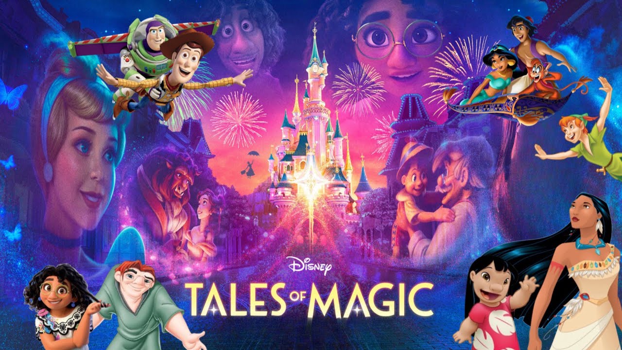 Show - Disney Tales of Magic Disneyland Paris new show!