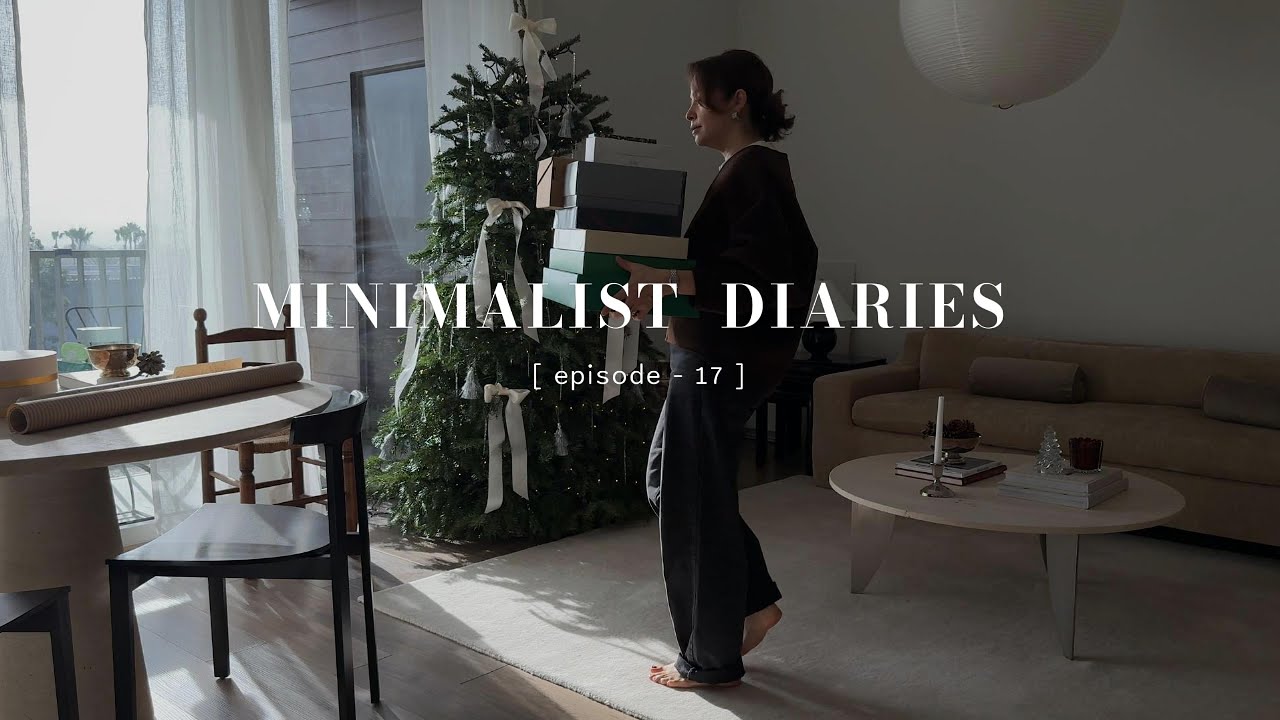 Cozy Warm Winter Morning | Christmas Wrapping | Shopping