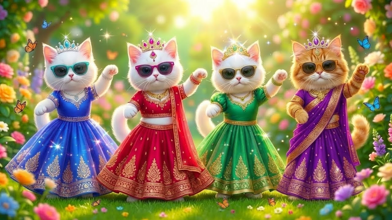 बिल्ली डांस | Cutest Cat videos funny dance🤣💃Dance Videos for cats #funny #dancingcat #cat #cute