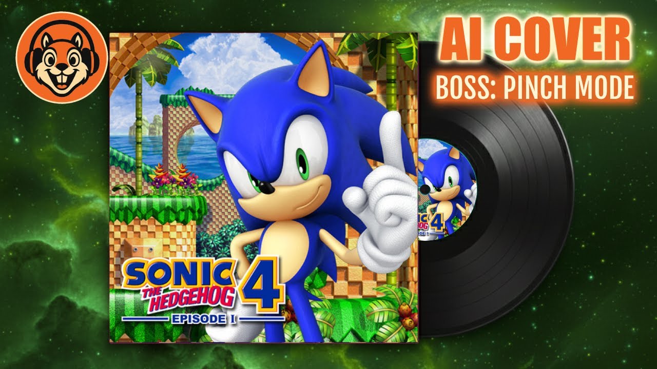 🤖 Sonic the Hedgehog 4 – Boss: Pinch Mode (AI Adventure Cover)