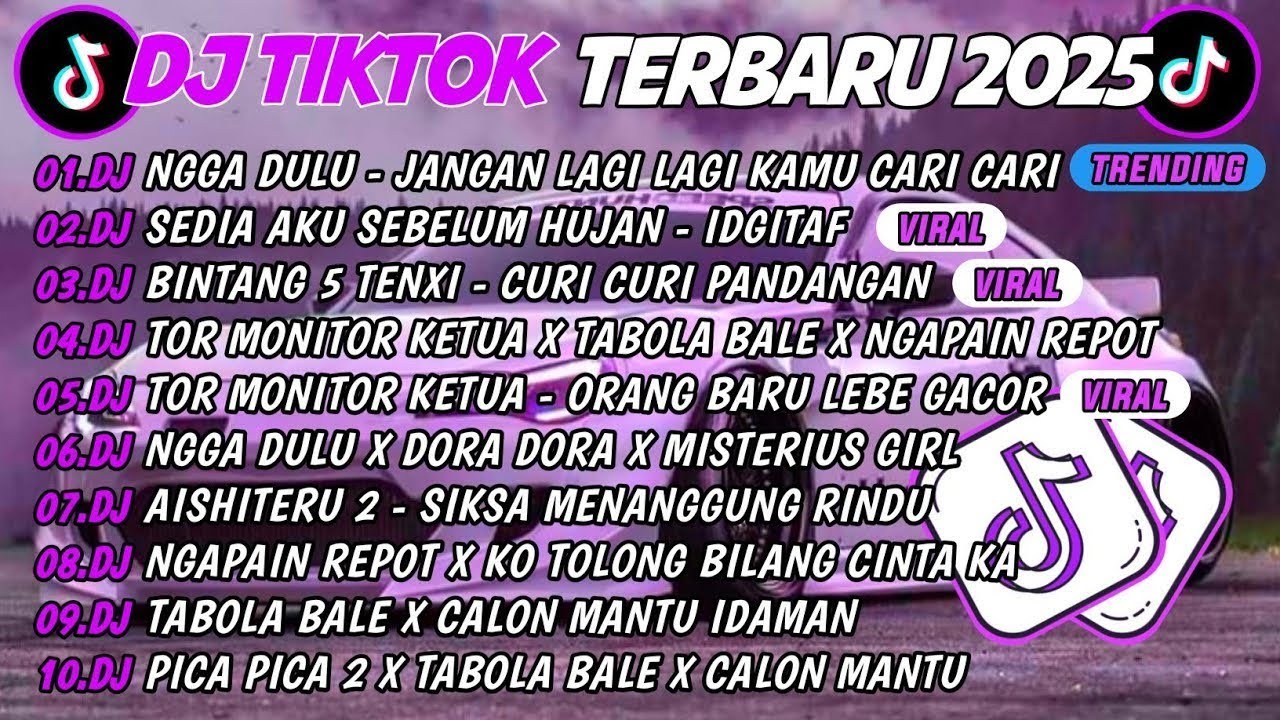 DJ TIKTOK TERBARU 2025🎵DJ NGGA DULU - JANGAN LAGI LAGI KAMU CARI CARI🎵DJ SEDIA AKU SEBELUM HUJAN