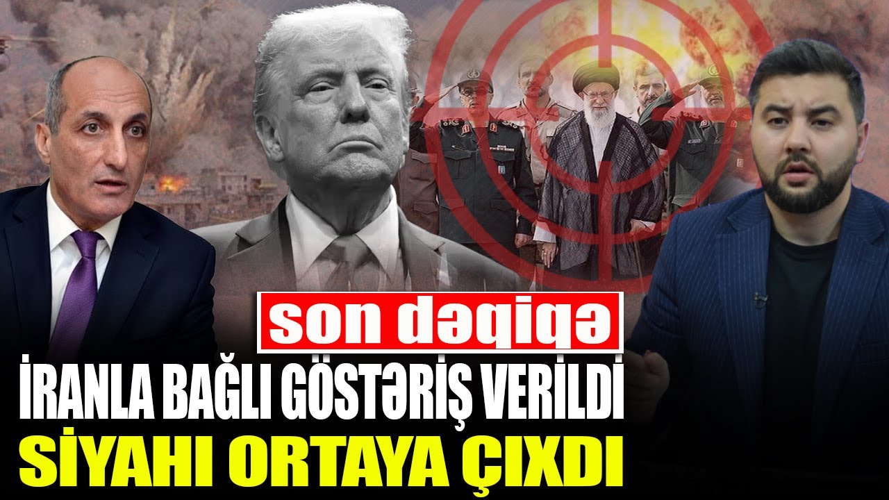 ŞOK GƏLİŞMƏ - İranla bağlı göstəriş verildi - Siyahı ortaya çıxdı - Fikrət Yusifov ilə QIRMIZI MASA