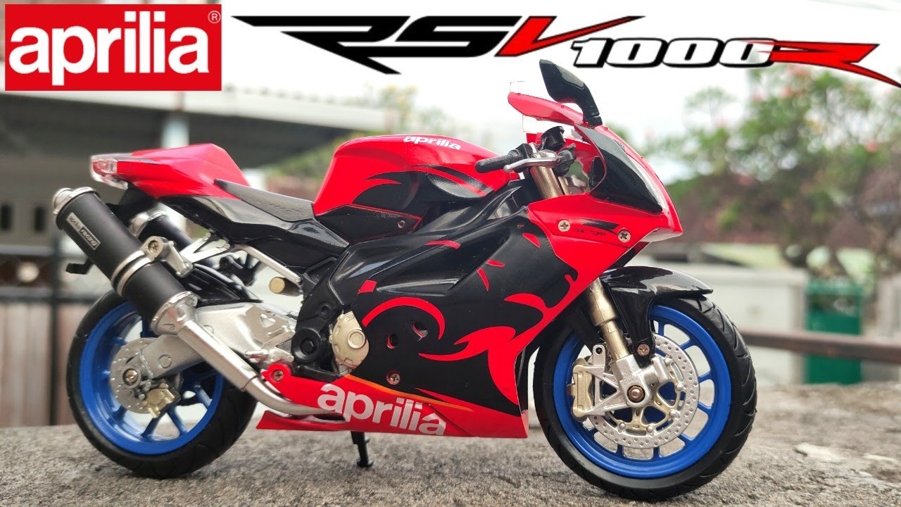Review Diecast APRILIA RSV 1000R | Newray 1:12 Scale | Diecast Motorcycle Model