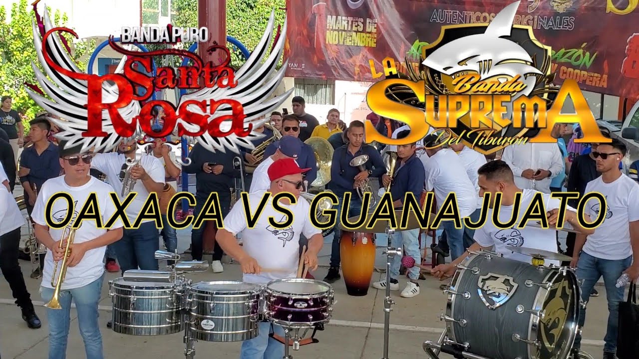 BANDA SUPREMA DEL TIBURON🦈 VS BANDA PURO SANTA ROSA🎺 2022