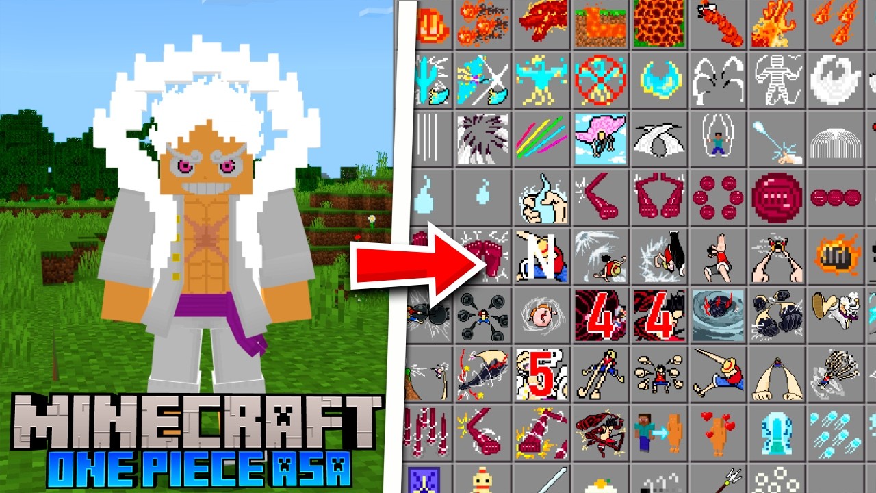 FINALMENTE  Atualização! Addon One Piece ASA 69.0  oficial para Minecraft PE 1.21.132+