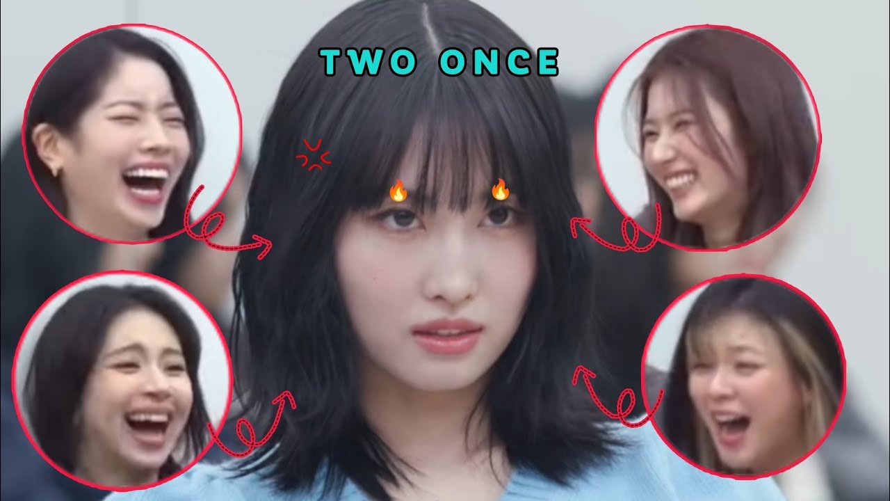momo getting *roasted* by twice and even staff 😂