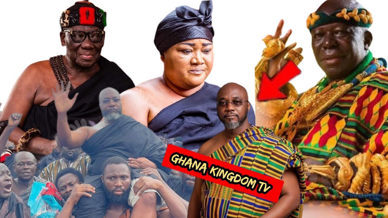OTUMFOUR ACCEPTED NEW MANPONGHENE CHOOSING BY QUEEN MOTHER OF ASHANTI MANPONG✌️PIWAAAA 