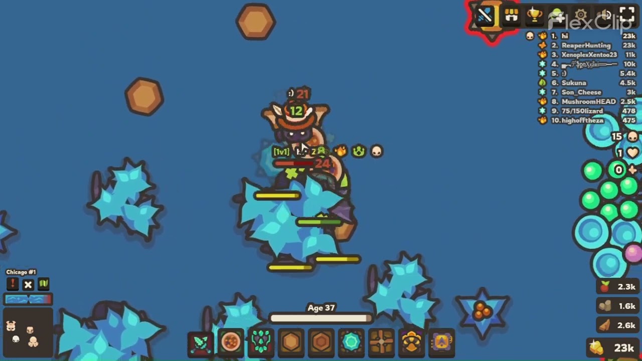 Taming.io kill comp 4