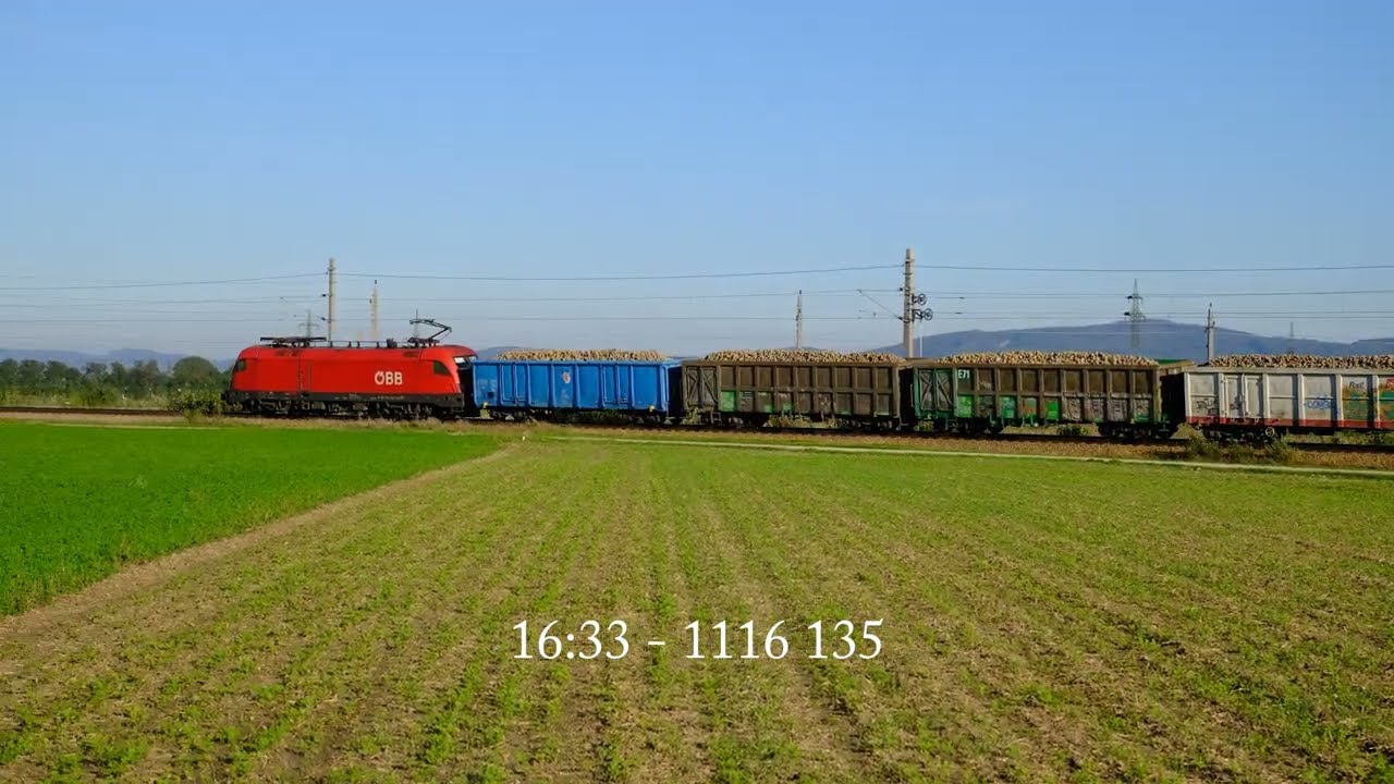 Güterzüge am 07.10.2024 auf der Tullnerfelder Bahn