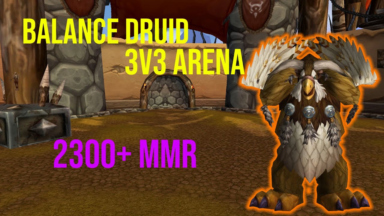 Wow Balance Druid 3v3 (SoloQ) 2300+ MMR |Wotlk|