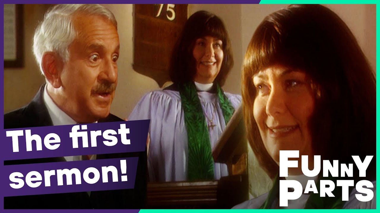 Geraldine's First Sermon?! | The Vicar of Dibley | Funny Parts