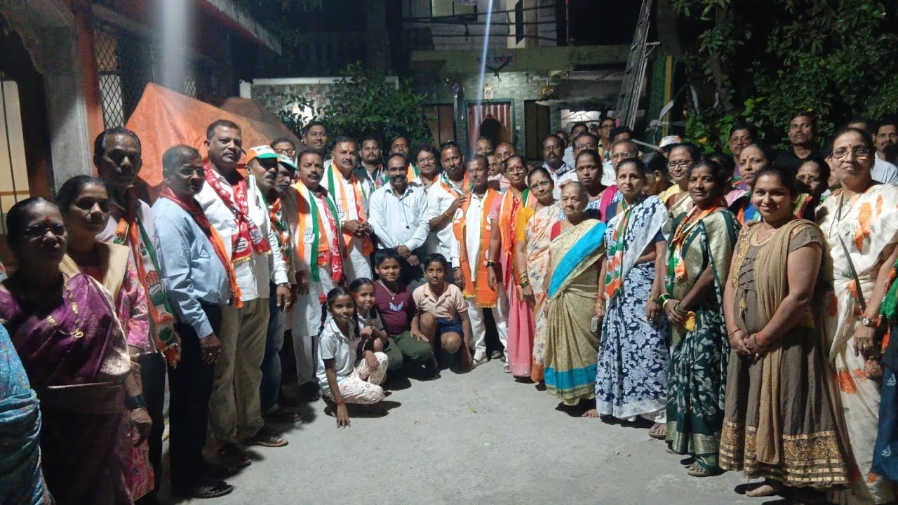 32 आवास जिल्हा परिषद उमेदवार राजाभाऊ ठाकूर पं.स सदस्य | किहिम पं. स सदस्य अनिता शिंदे झंझावत प्रचार 