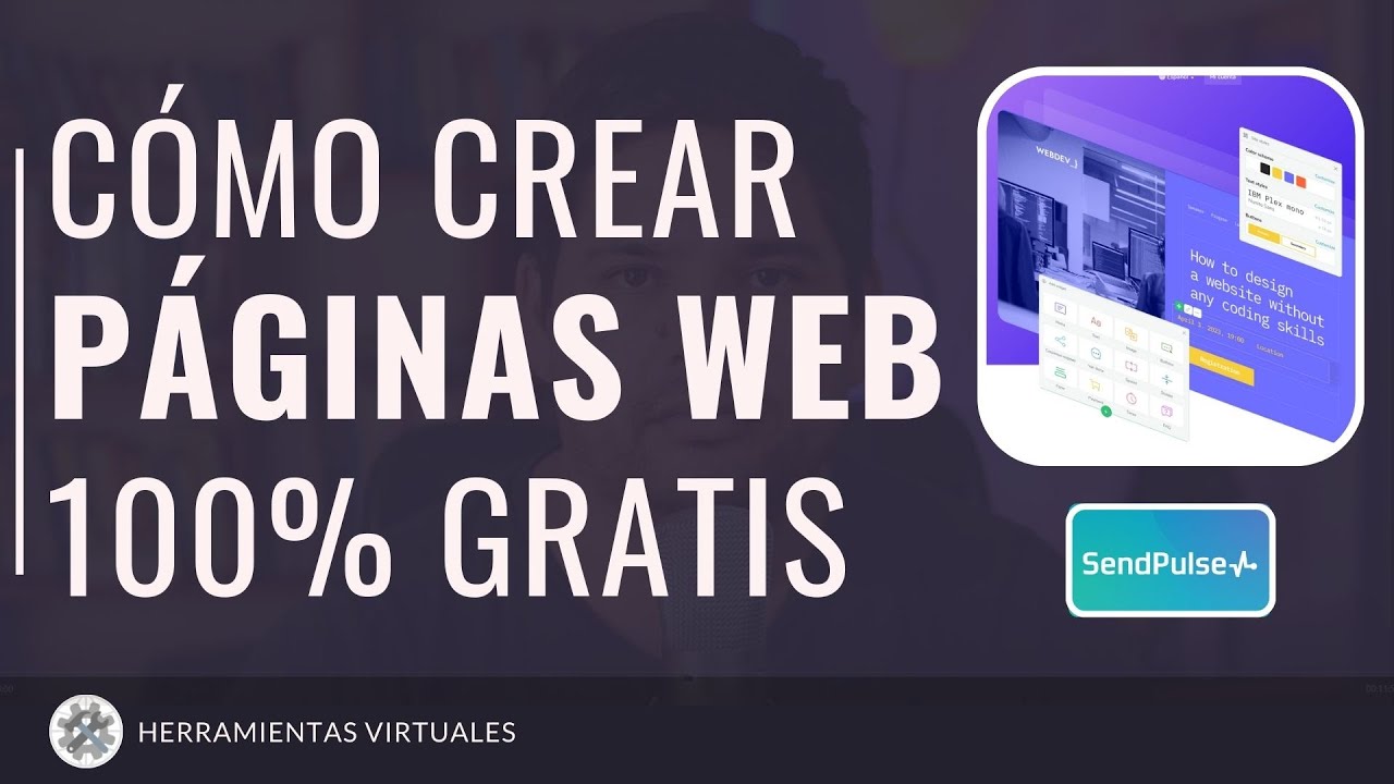 Crear PÁGINAS WEB GRATIS con Sendpulse