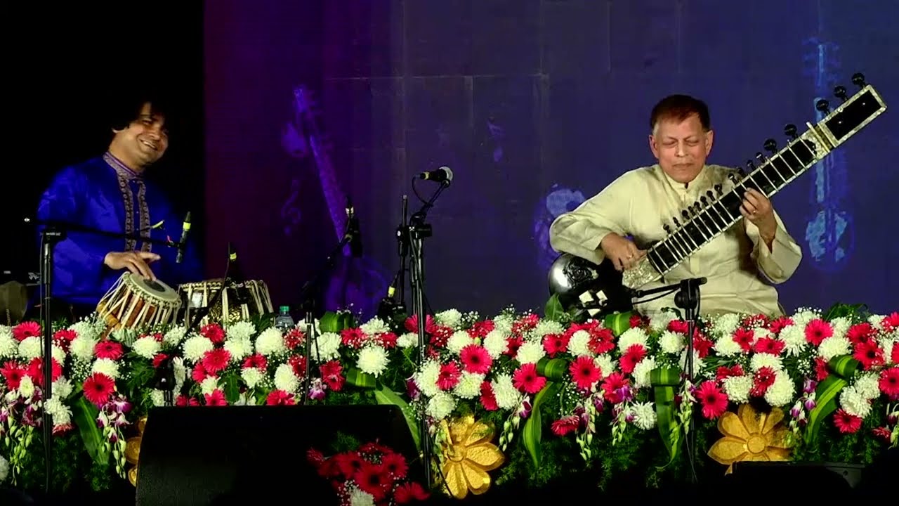 Pandit Budhaditya Mukherjee  | Raga Puriya | Live concert in Bengaluru