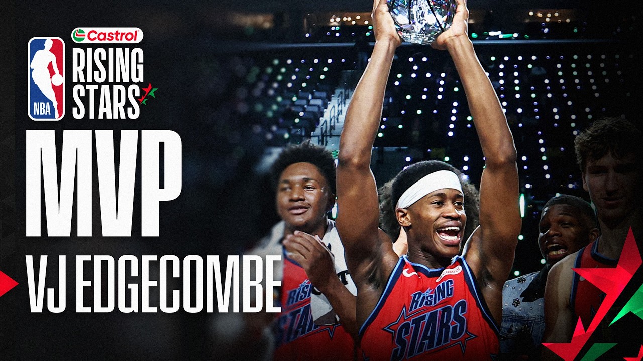 VJ Edgecombe Is The 2026 Castrol Rising Stars MVP 🏆