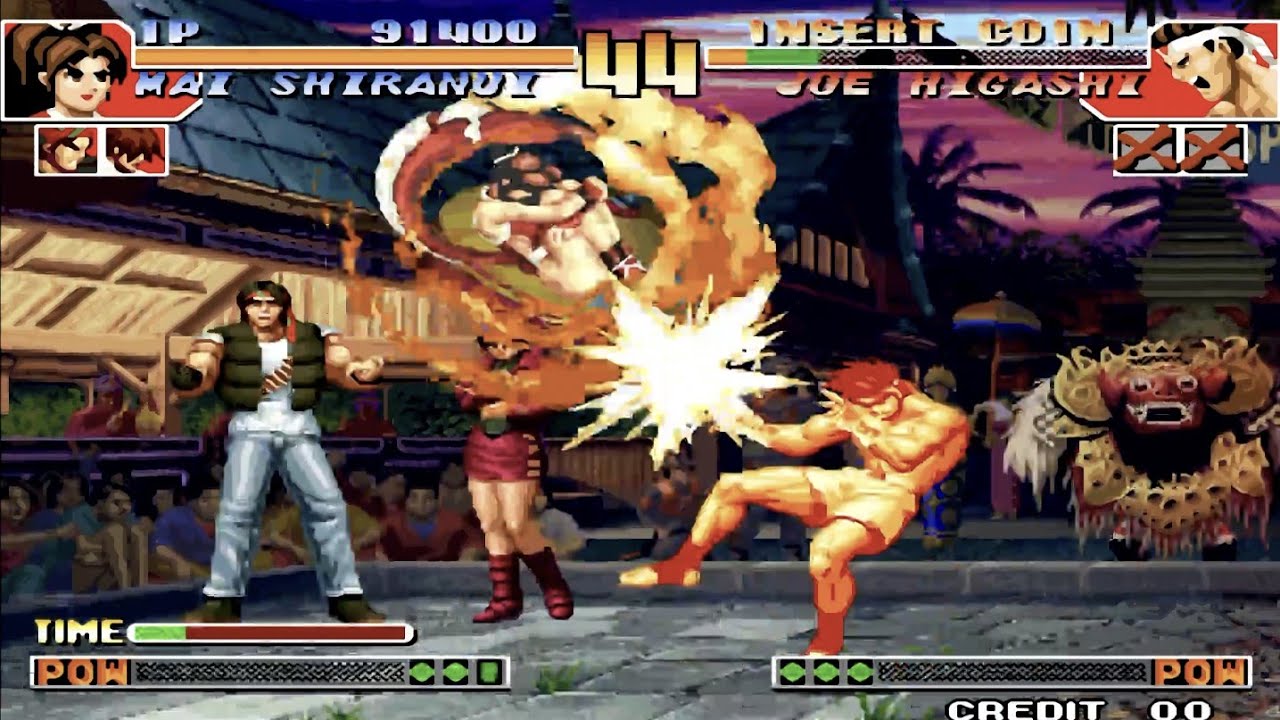 KOF97 the king of fighters'97 :Mai Shiranui &  & Ralf Jones & Orichi Shermie