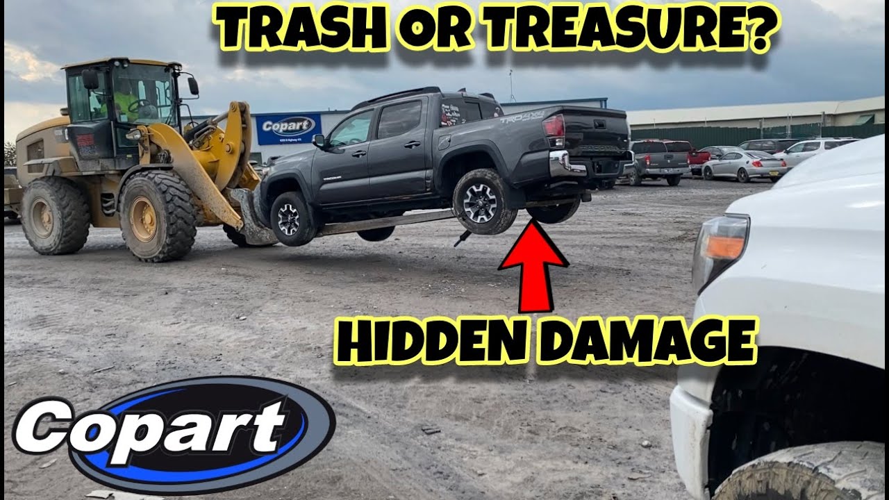3rd Generation Toyota Tacoma Rebuild from Copart Trash?