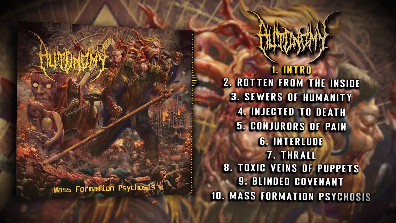 AUTONOMY - MASS FORMATION PSYCHOSIS [OFICJALNY STREAM ALBUMU] (2025) WYŁĄCZNIE NA SW