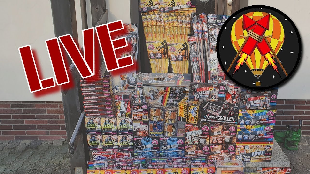 LIVE | Pyro-Talk & Feuerwerks-Simulator! | Bald beginnt die Einkaufstour!!