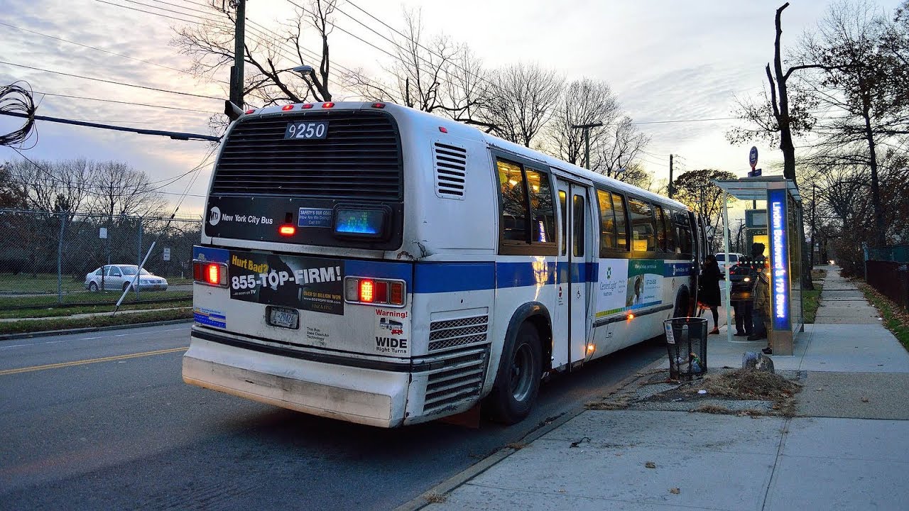 MTA New York City Bus 1996 Nova Bus RTS-06 9250