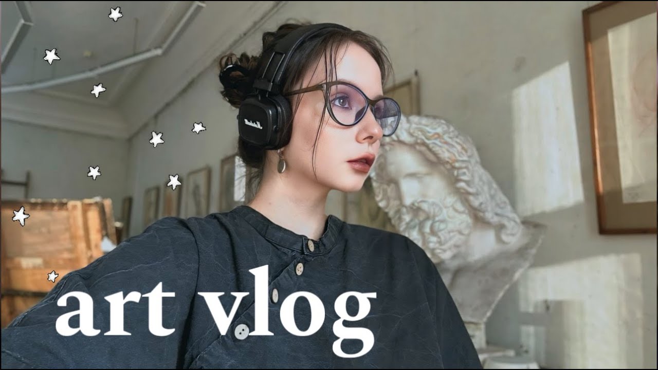 ✦ART VLOG✦ 3 курс художника-графика  в академии Штиглица