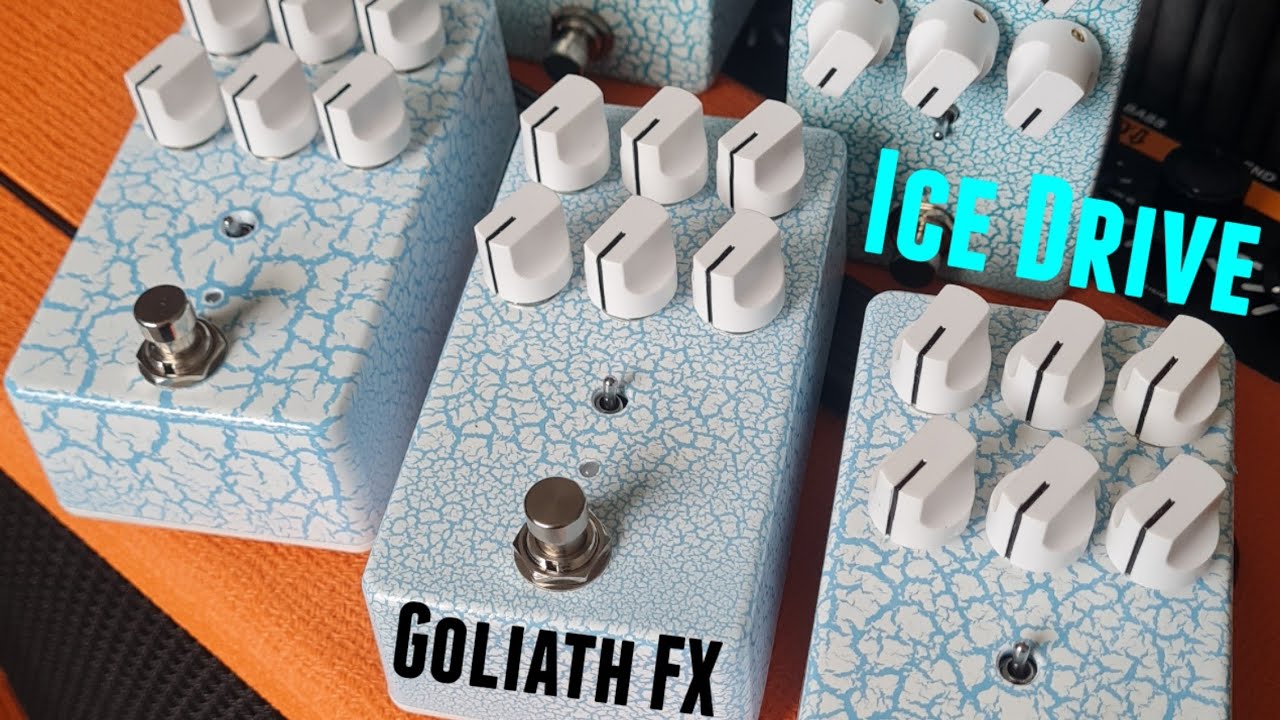 Goliath FX Ice Drive Bass Overdrive Pedal Demo