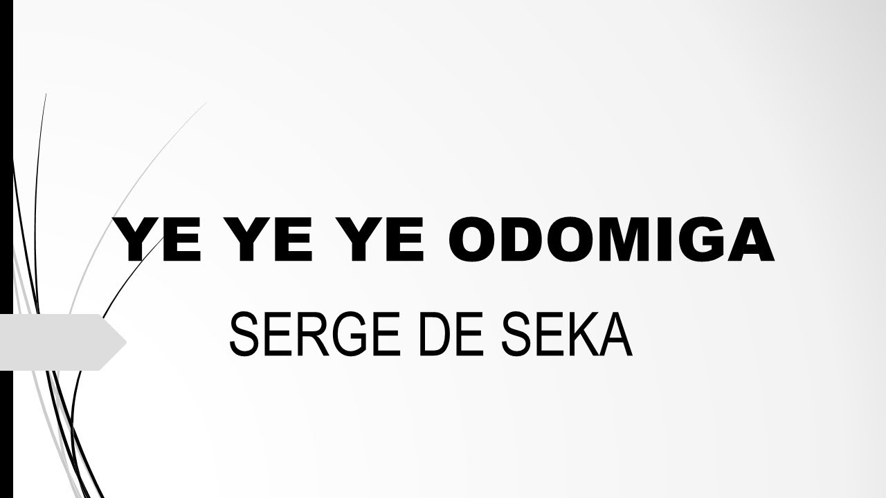 Han yi dzeu odomigha (Ye ye ye Odomiga) de Serge de SEKA