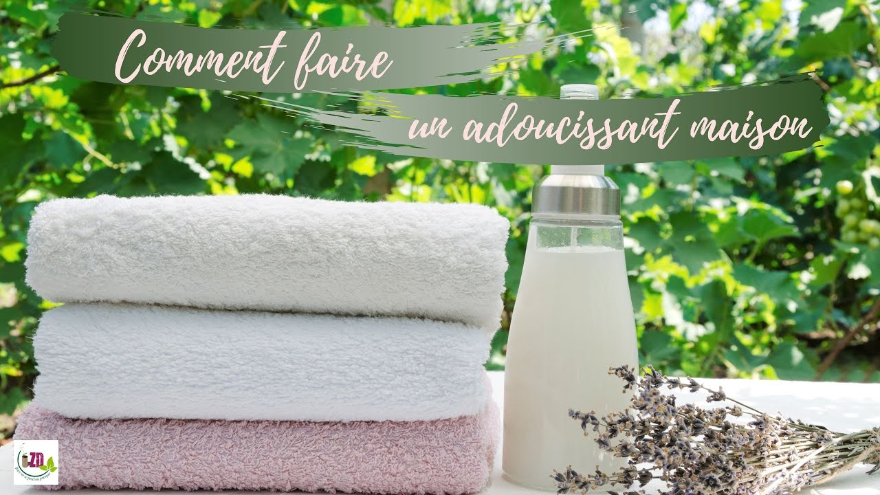 DIY : COMMENT FAIRE SON ADOUCISSANT POUR LINGE !!! TUTO