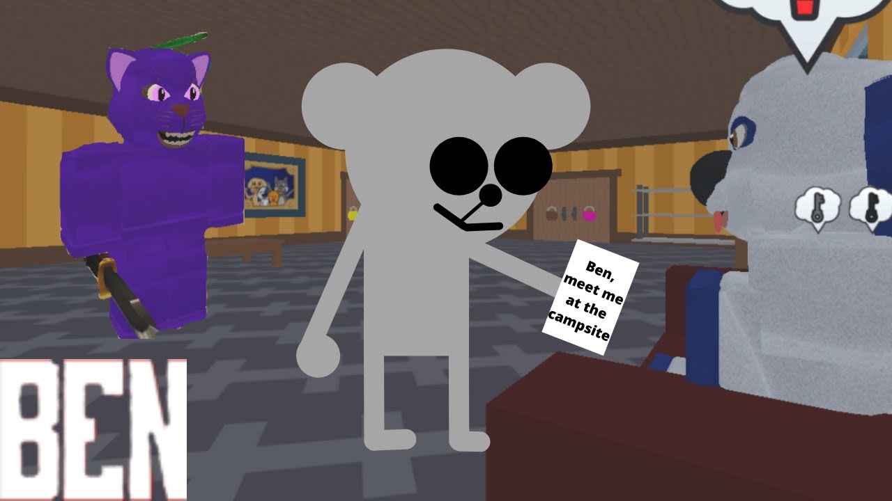 Roblox Ben: Chapter 4: Tom's House... #Roblox #RobloxBen #PuggyPugsonYT