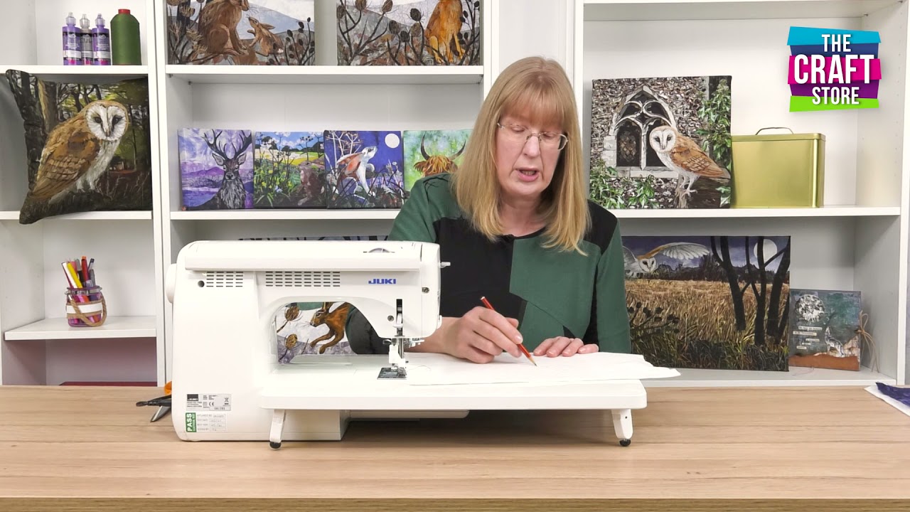 Learn how to free motion stitch with Arts Findlay on The Craft Store.