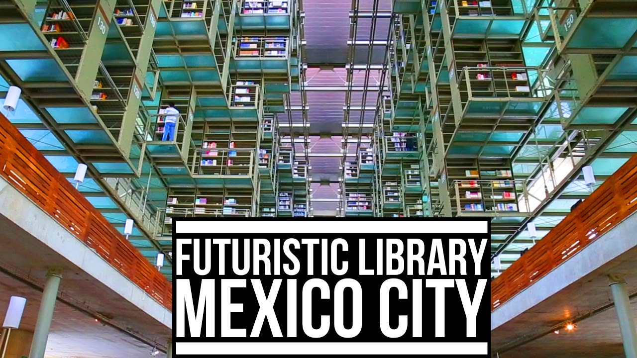 FUTURISTIC LIBRARY IN MEXICO CITY | Eileen Aldis