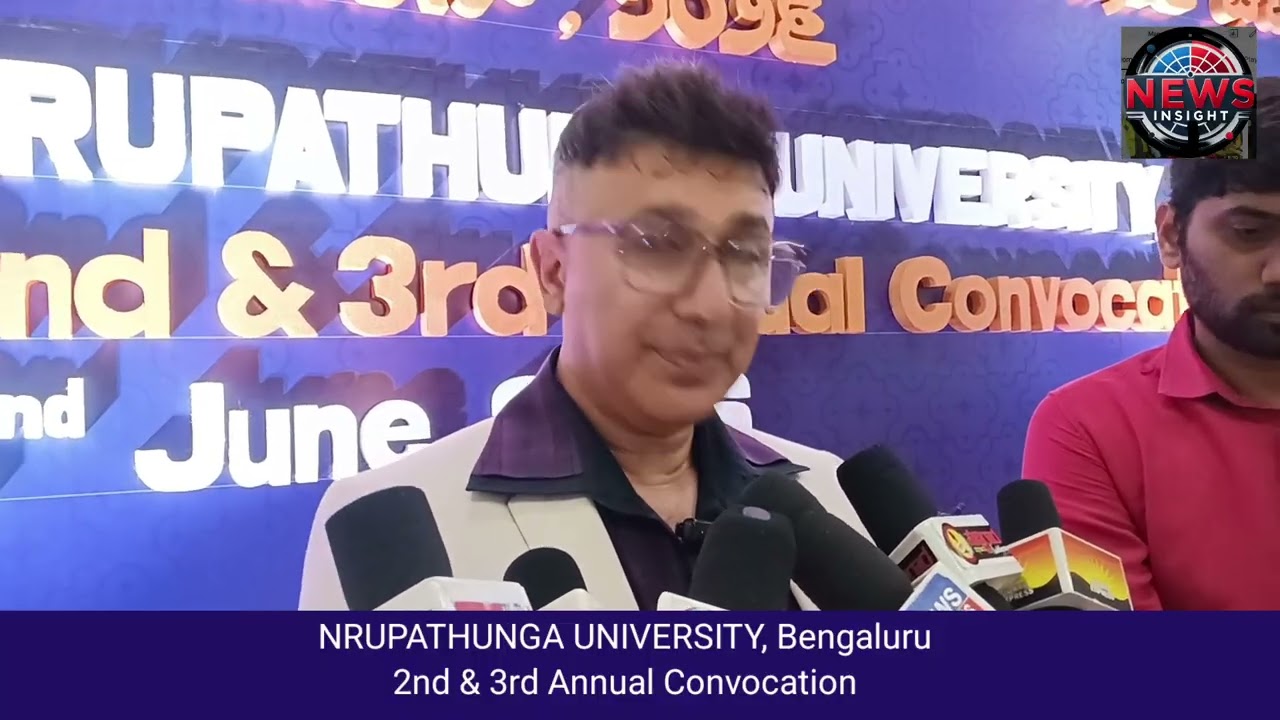 NRUPATHUNGA UNIVERSITY, Bengaluru 2nd & 3rd Annual Convocation