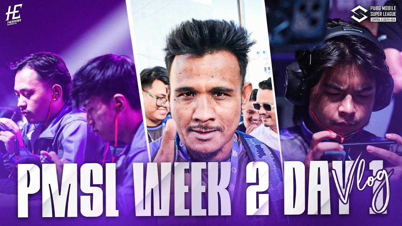 PMSL WEEK 2 STARTS | HORAA ESPORTS
