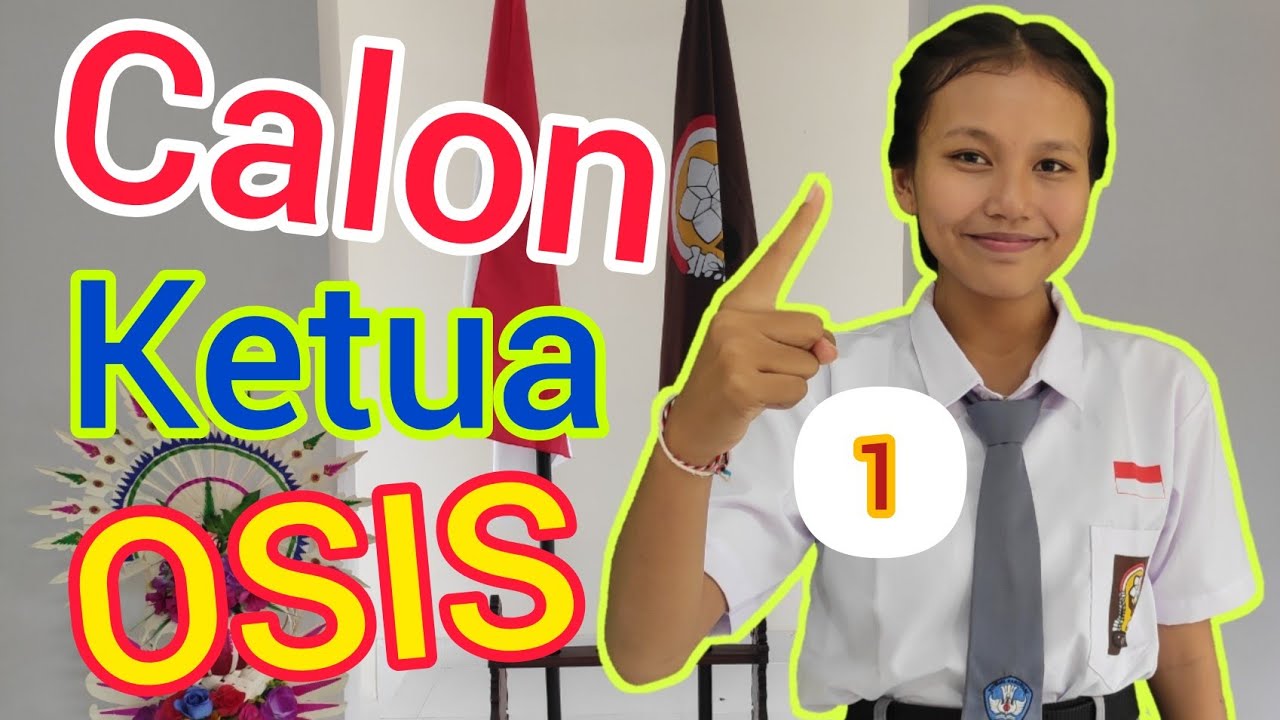 Orasi Calon Ketua OSIS No 1