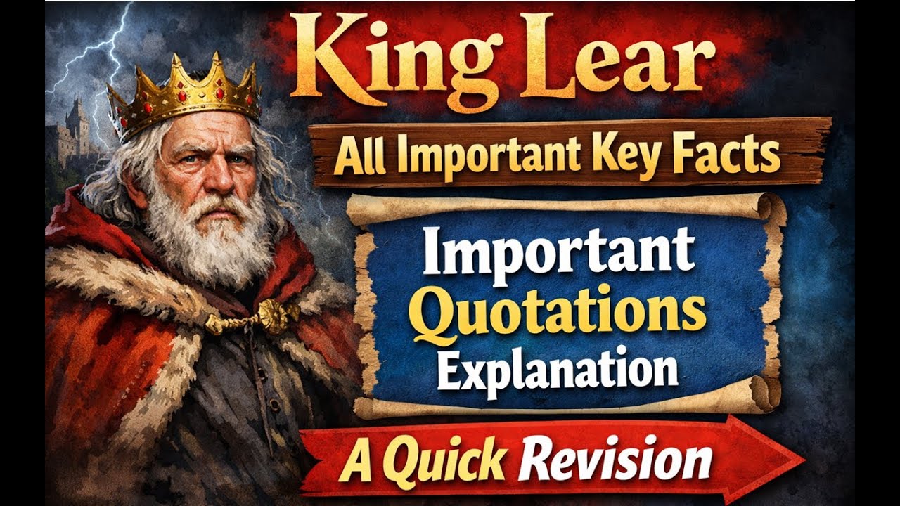 King Lear all Important Key Facts