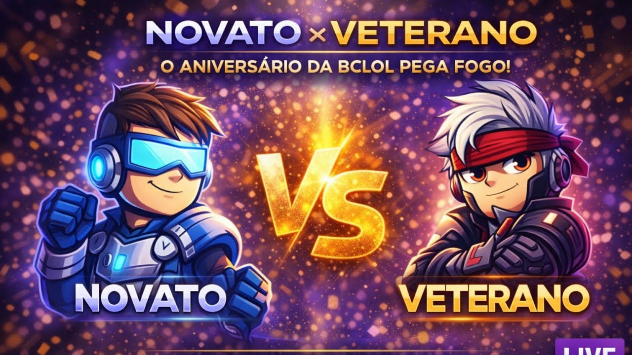 Aniversário 6 ANOS Especial - Veterano VS Novato