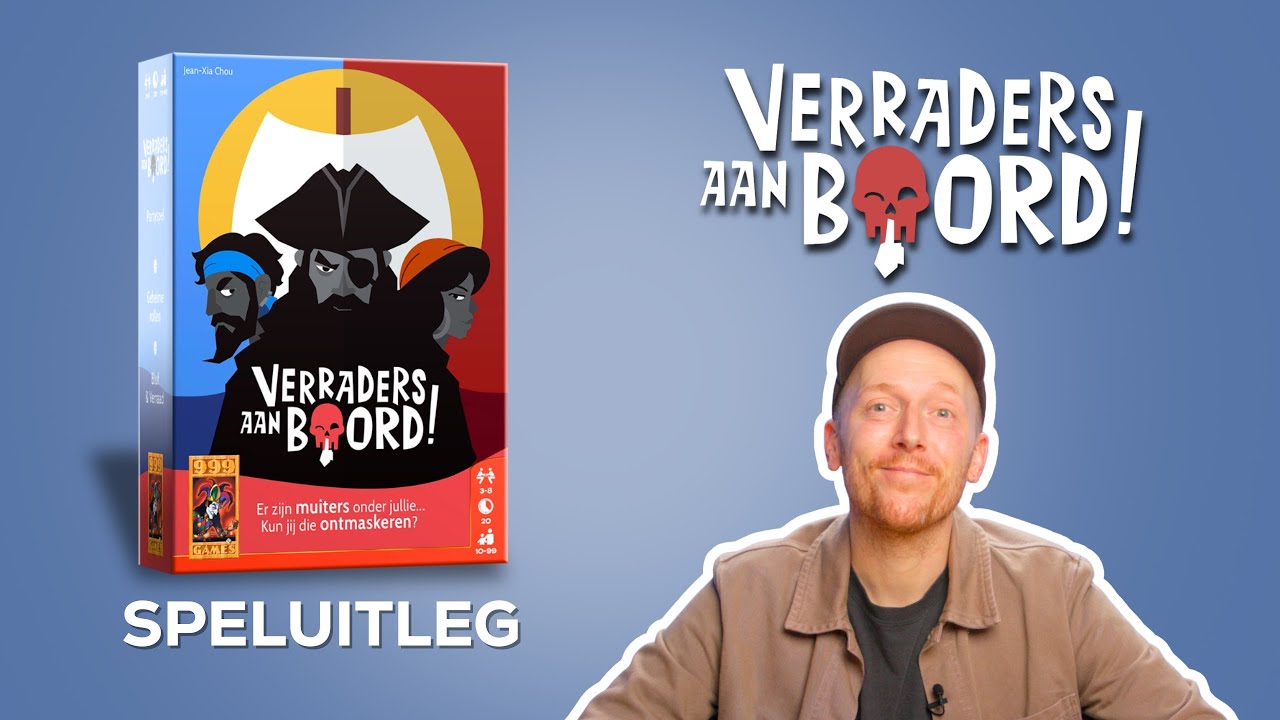 Verraders aan Boord! speluitleg (door Bord voor je Kop) - 999 Games