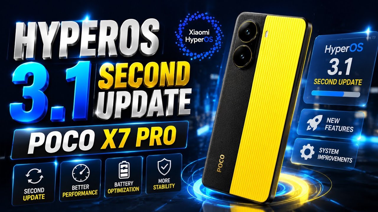 POCO X7 Pro: второе обновление HyperOS 3.1 уже скоро? 👀🔥