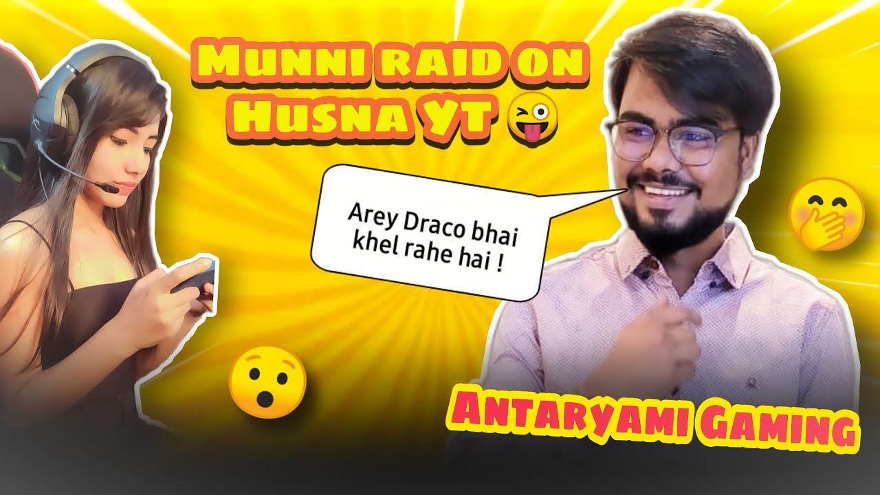 @AntaryamiGaming Item Girl raid on Husna YT #pubgmobile