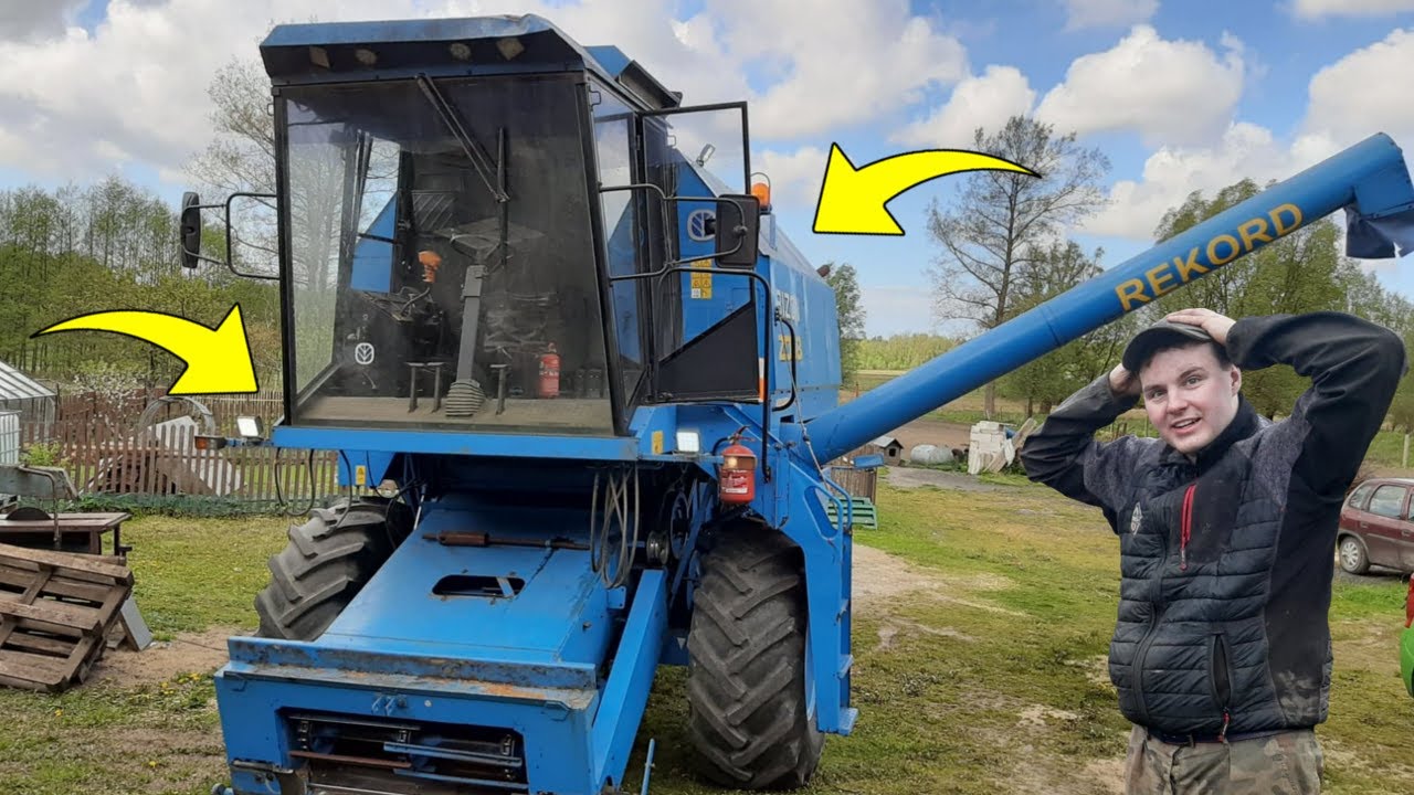Wracam Bizonem Na Gospodarstwo ☆Reakcja Dziadków Na Nowy Kombajn