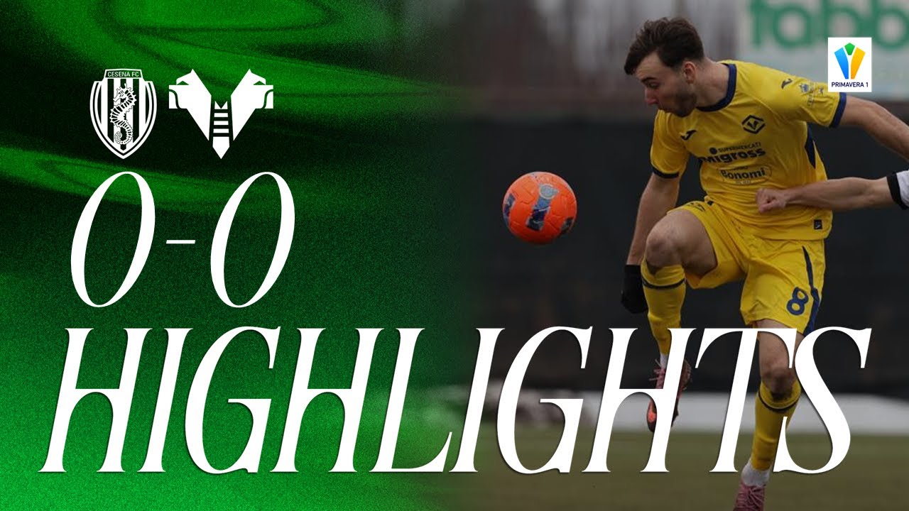 Highlights Primavera 1 2025/26 | Cesena-Hellas Verona 0-0