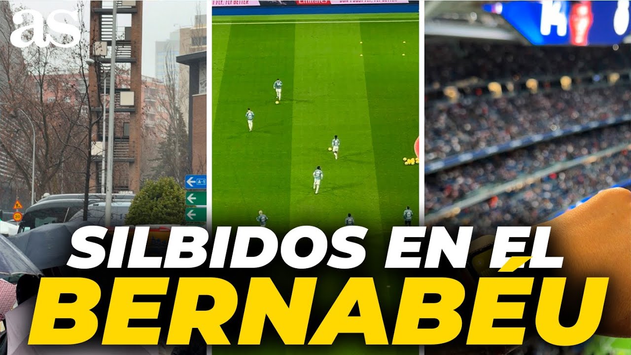 Las diferentes PITADAS al REAL MADRID en el BERNABÉU | REAL MADRID vs. RAYO | LaLiga