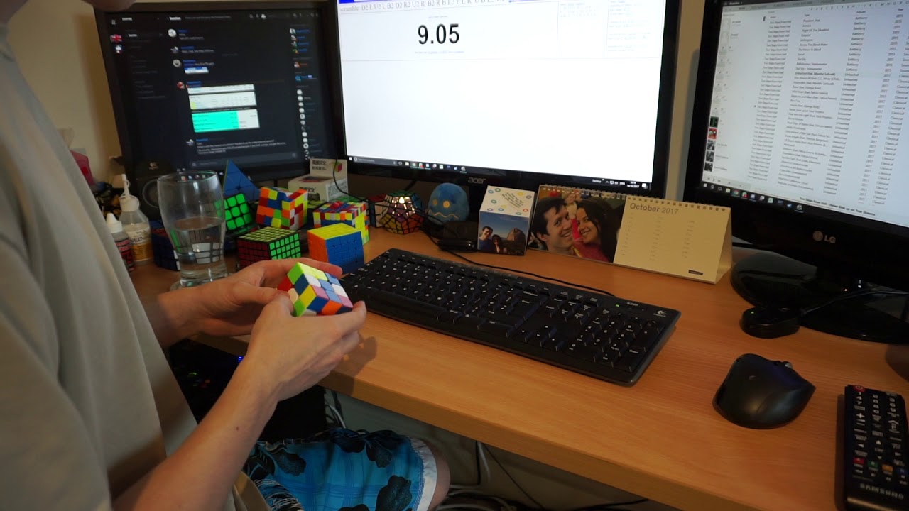 Rubik's Cube 9.99 Average of 12